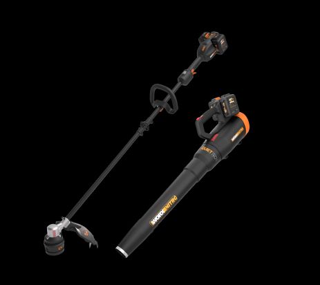 The WorxNitro Leafblower & String Trimmer